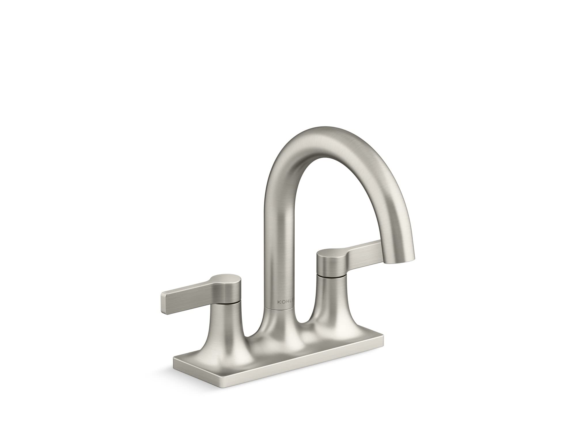 KOHLER K-28124-4K-BN Venza® Centerset Bathroom Sink Faucet, 3-Hole